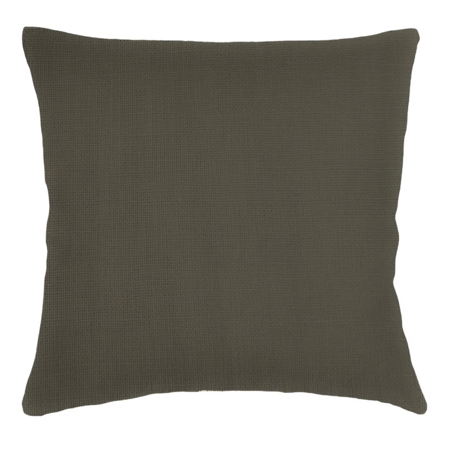 Anaya Home So Soft Linen Hunter Green Pillow 20×20 With Down Insert