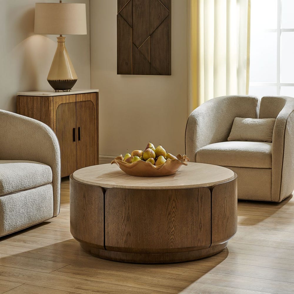 Uttermost Tindall Provincial Oak Coffee Table