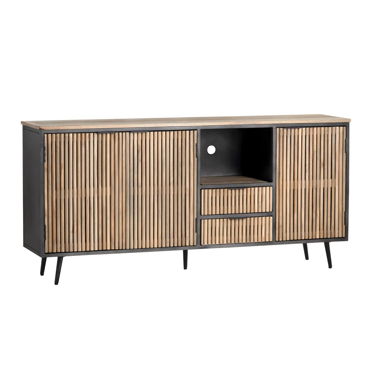 Crestview Collection Donovan Mango Wood Sideboard - Image 3