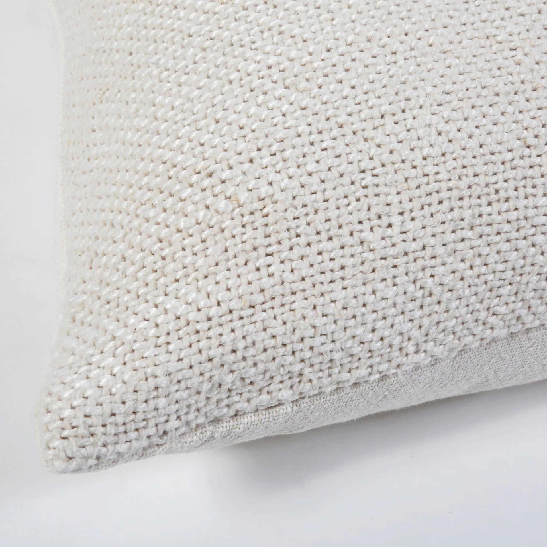 Pom Pom at Home Hendrick Hand Woven Linen Pillow with Insert ~ 20 x 20 ~ Available in 7 Colors - Image 3