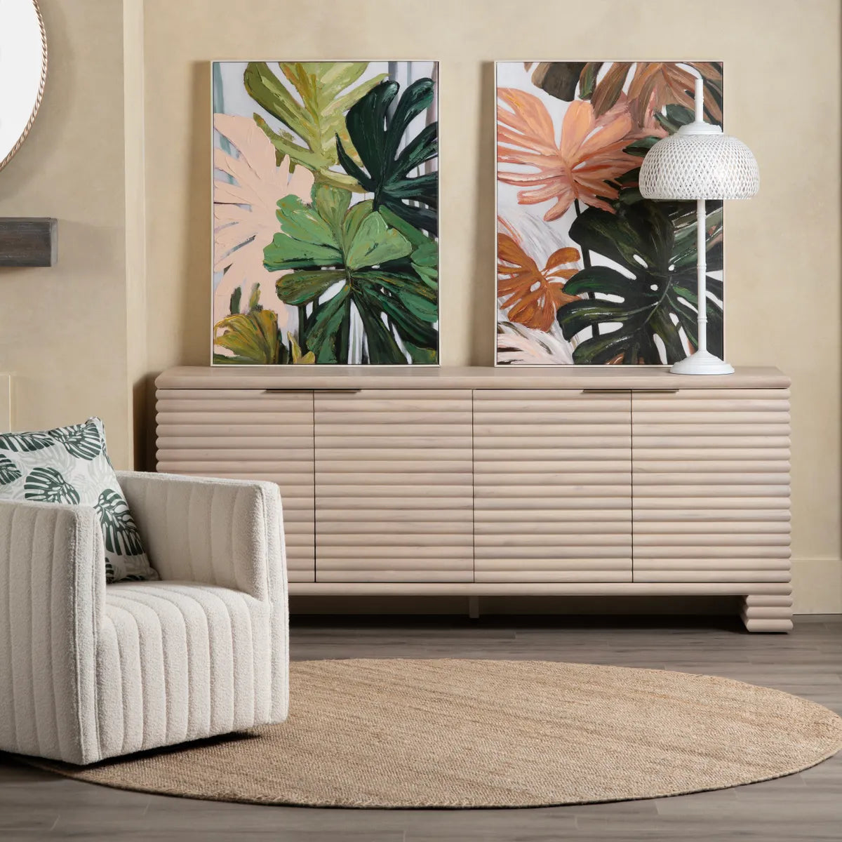 Crestview Collection Piper 4- Door Sideboard - Image 1