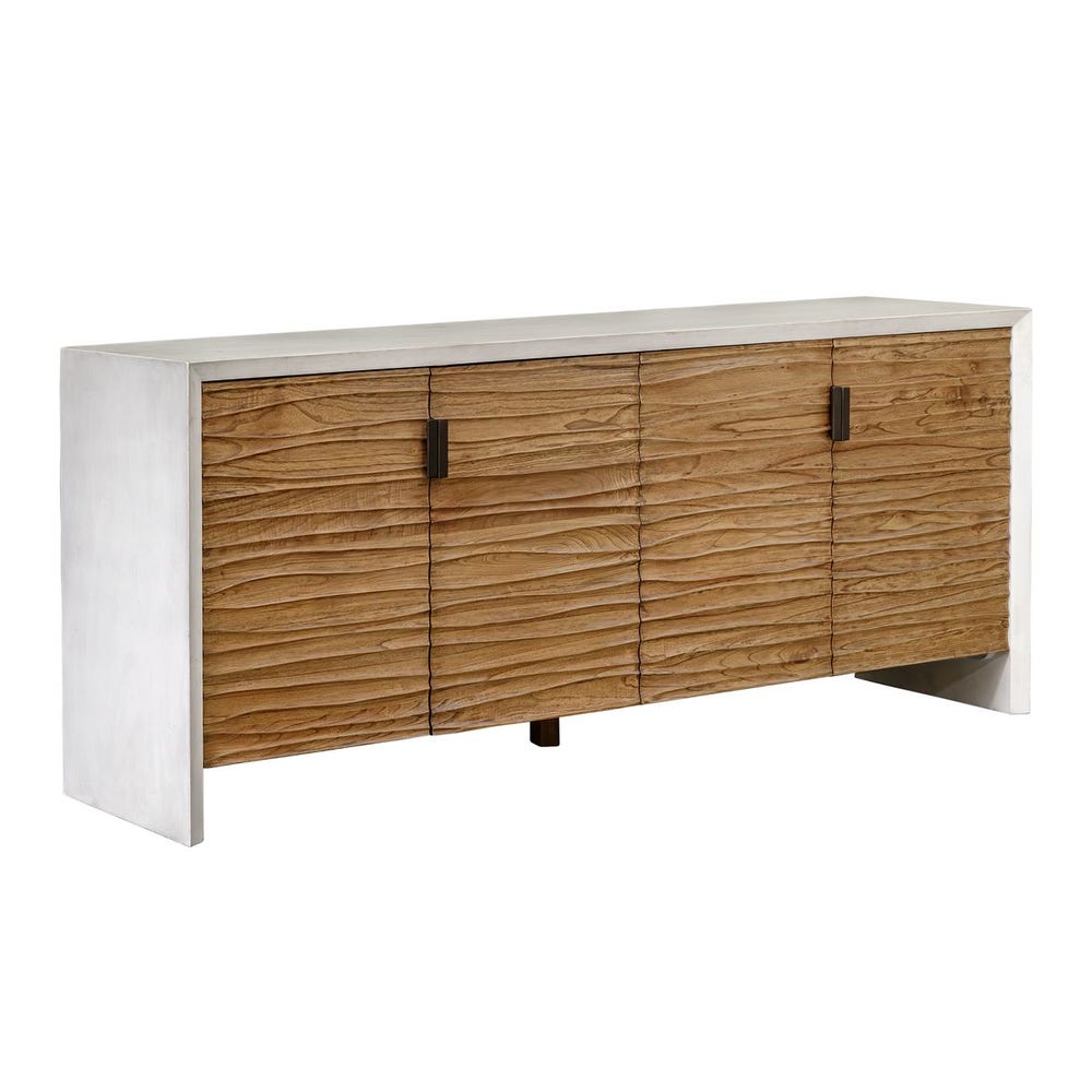 Uttermost Brinson Four- Door Cabinet - Image 3