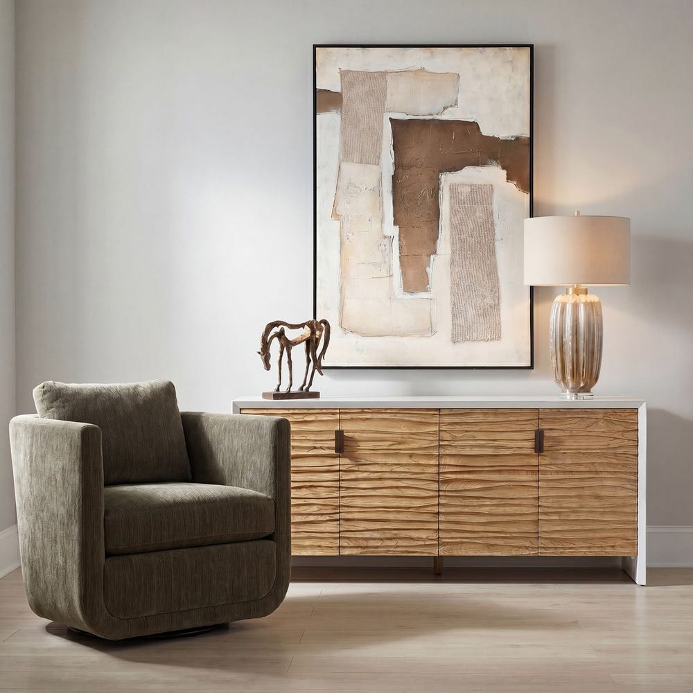 Uttermost Brinson Four- Door Cabinet