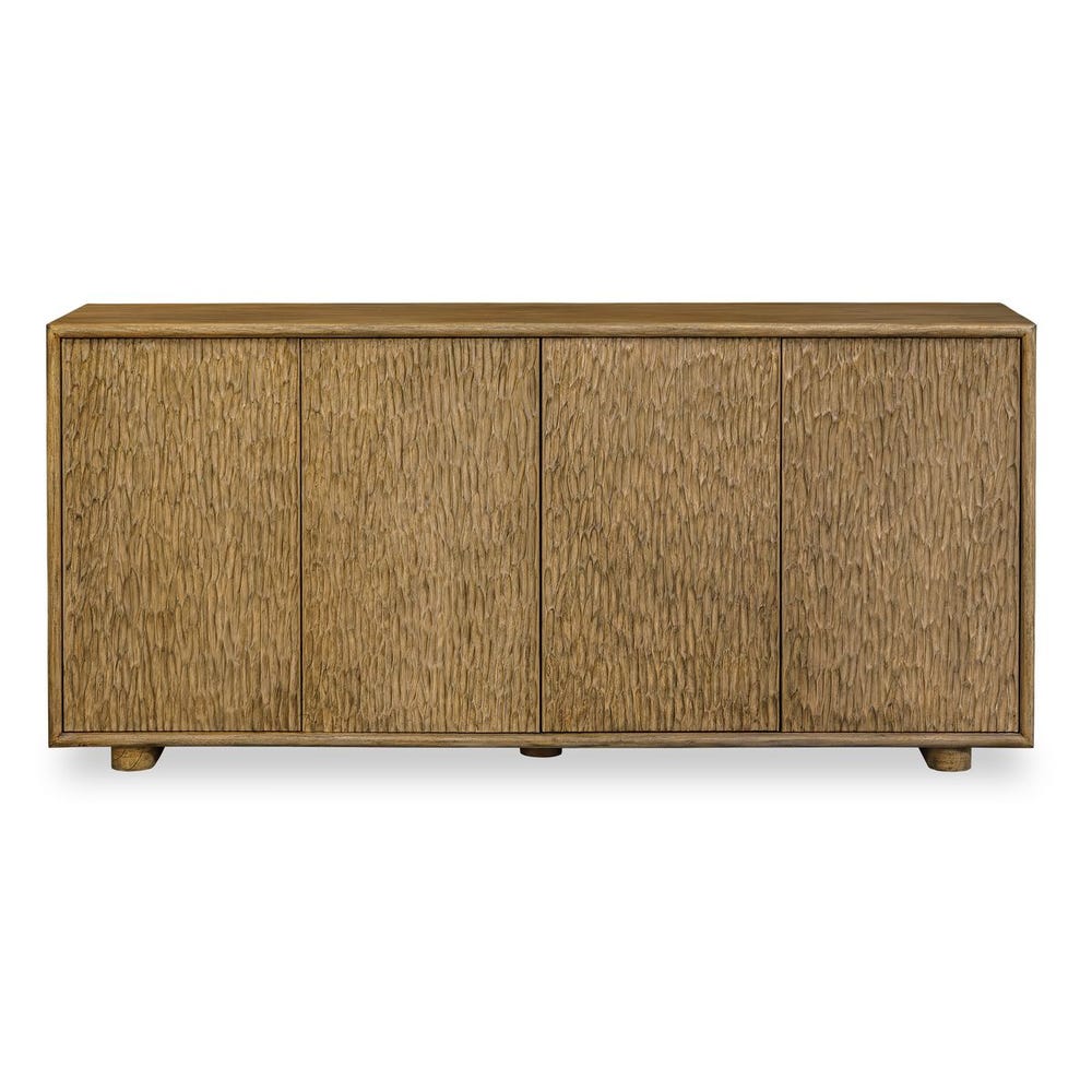 Uttermost Stevenson Four- Door Mindi Natural Finish Cabinet