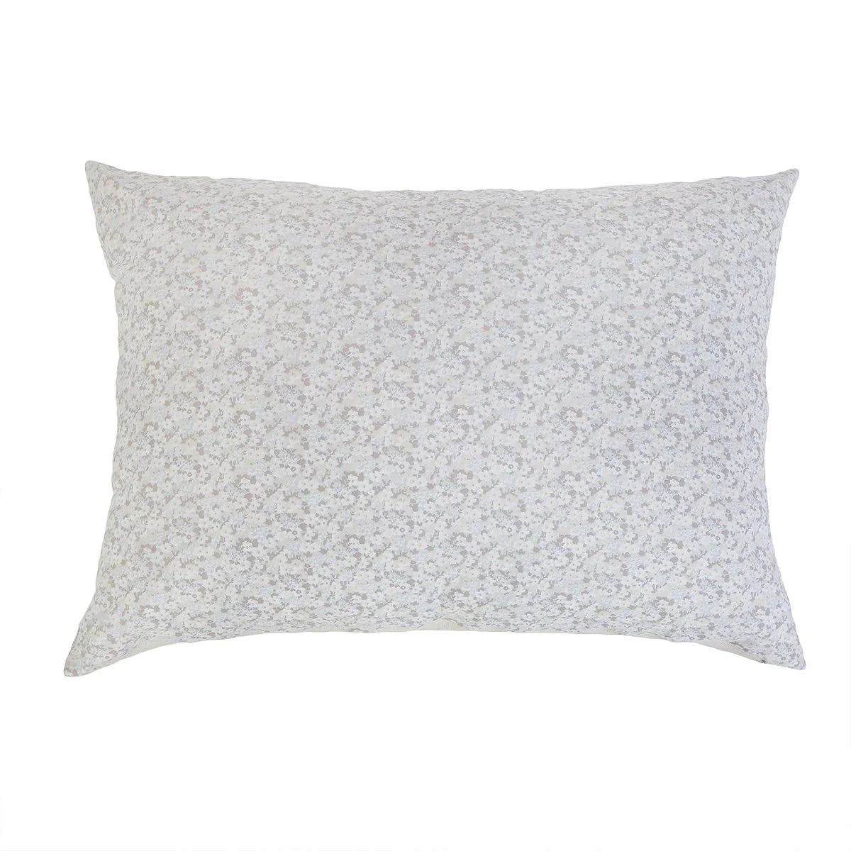 Pom Pom at Home June Ocean and Grey Floral Big Pillow with Insert ~ 28 x 36 - Image 1