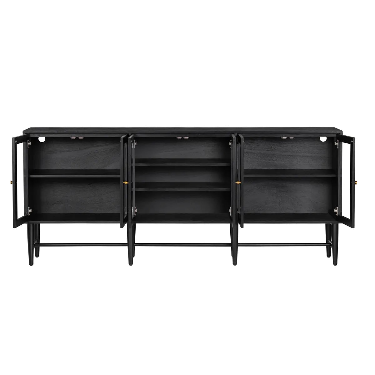 Crestview Collection Linsey Black Sideboard - Image 3