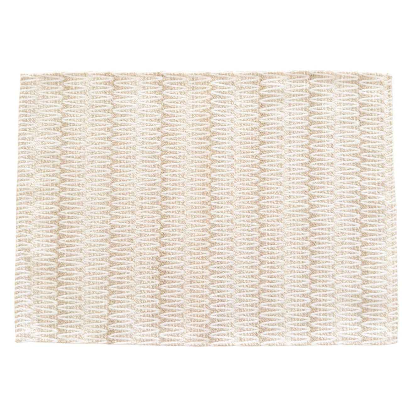 Anaya Home Summer Twist Beige Indoor Outdoor Placemat - Image 2