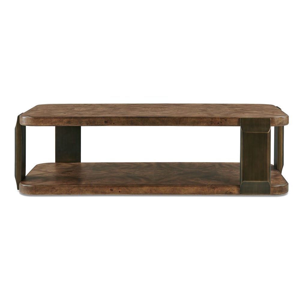 Uttermost Vance Mappa Burl Coffee Table - Image 3