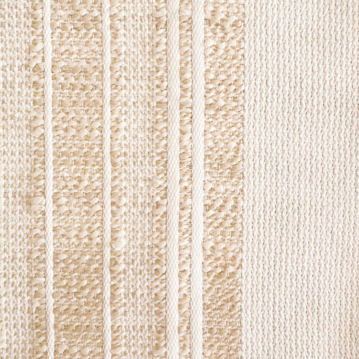 Anaya Home Beach Club Beige Stripe Indoor Outdoor Placemat - Image 3