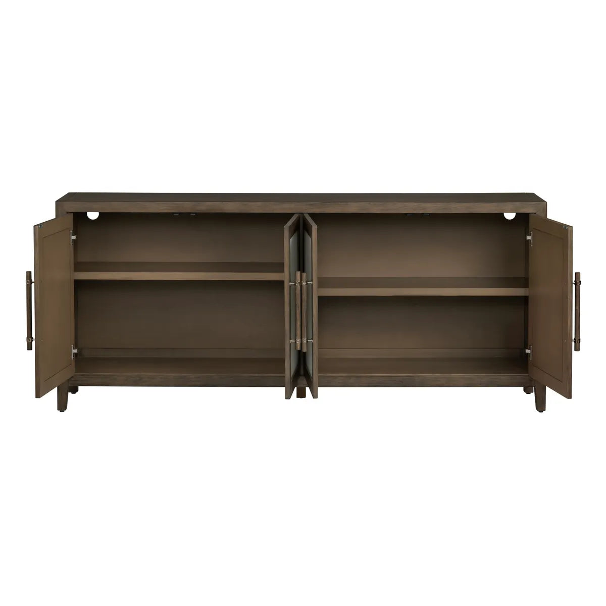 Crestview Collection Finn Brown Four- Door Sideboard - Image 3