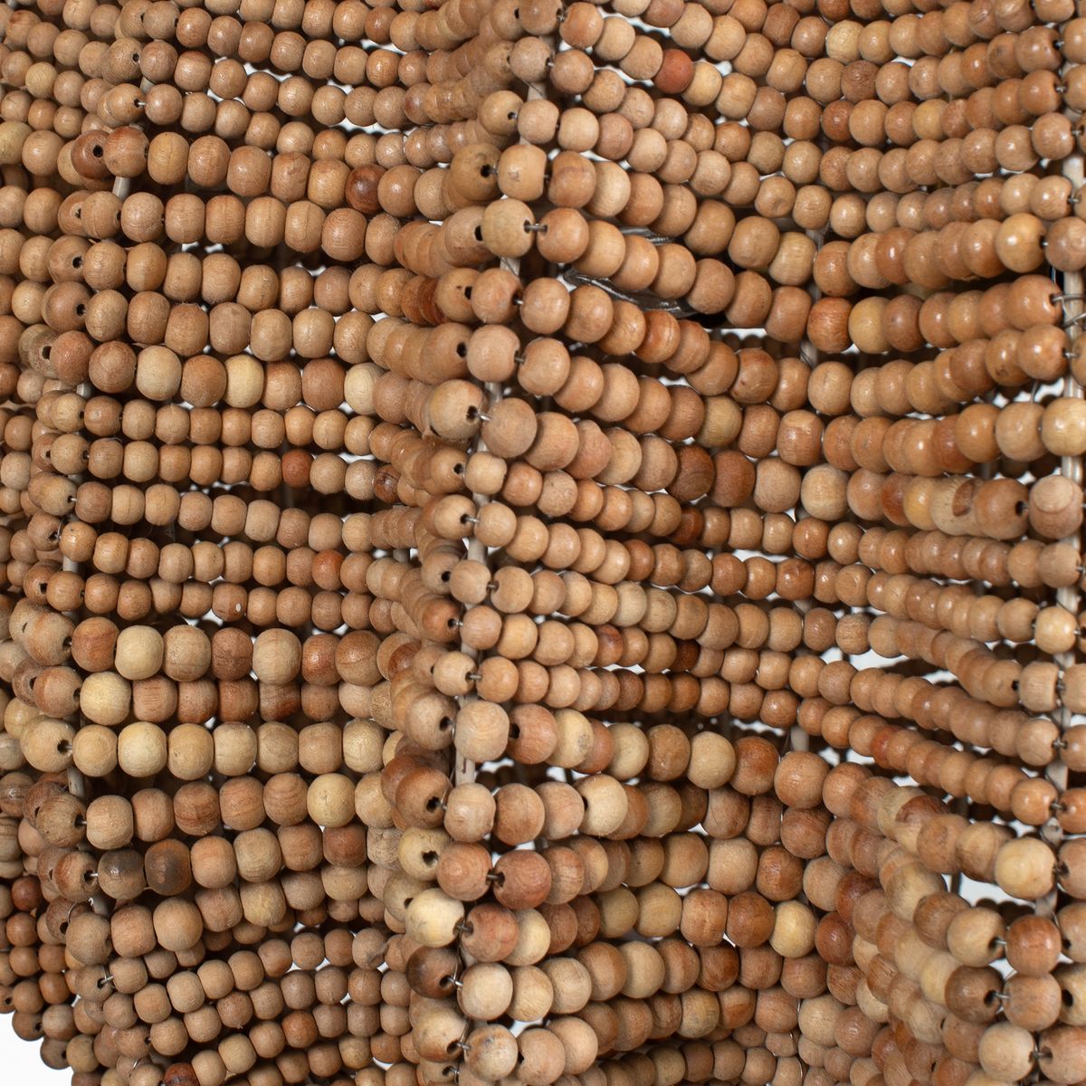 Uttermost Kauri Wood Beaded Shade 5 Light Pendant - Image 3
