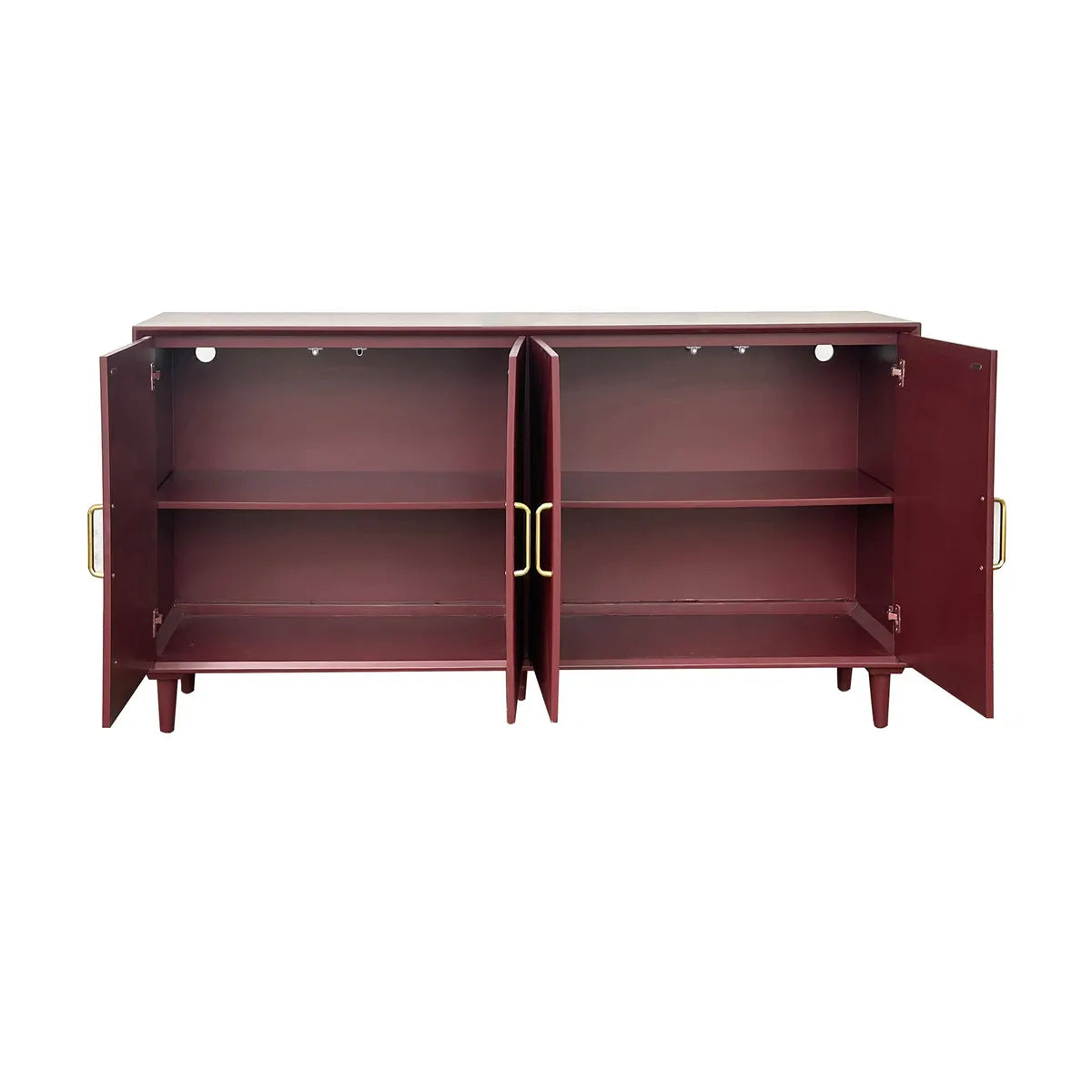 Crestview Collection Arvada Merlot Acacia Finish Sideboard - Image 2