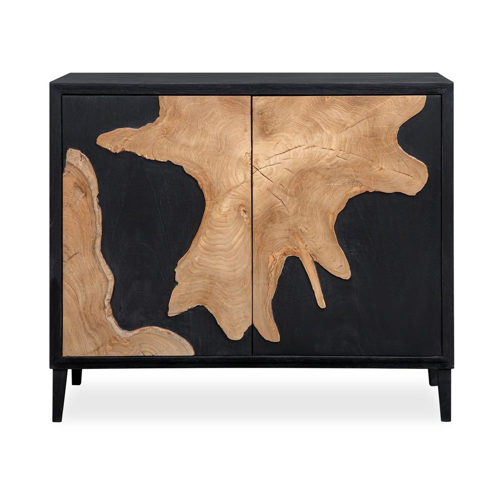 Uttermost Andrea Teak Root Two- Door Cabinet - Image 2