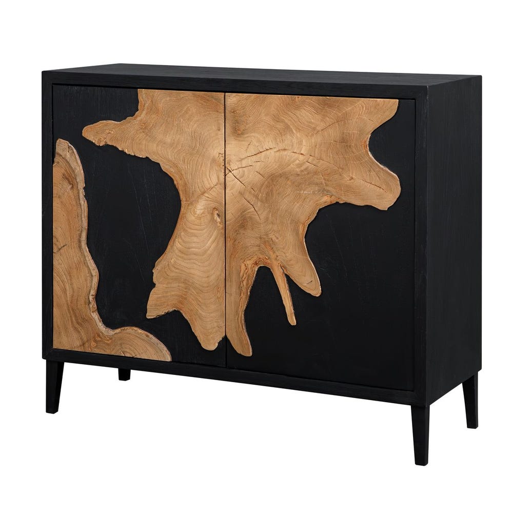 Uttermost Andrea Teak Root Two- Door Cabinet - Image 3