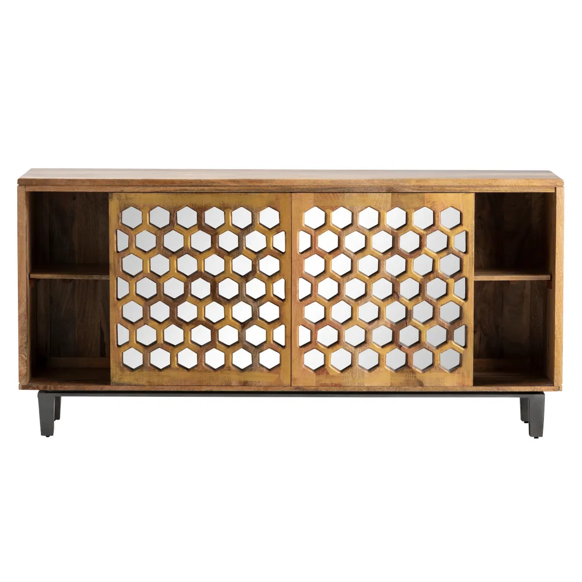 Crestview Collection Bengal Manor Honeycomb Sideboard - Image 2