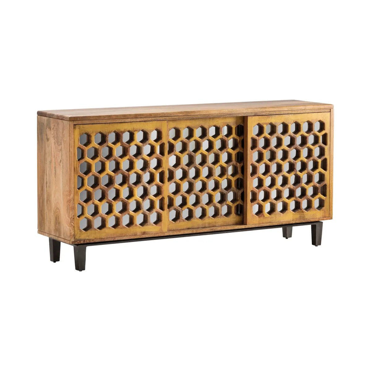 Crestview Collection Bengal Manor Honeycomb Sideboard - Image 3