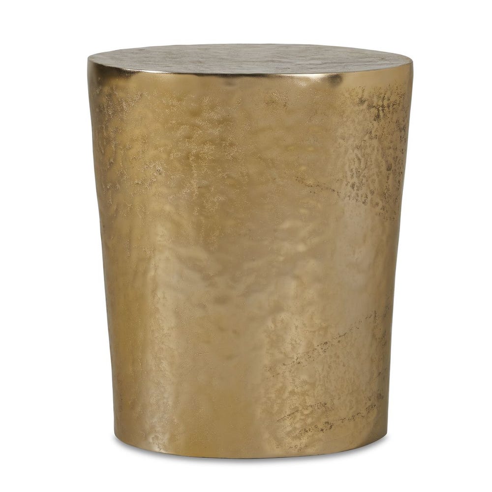 Uttermost Morroni Antique Brass Accent Table - Image 2