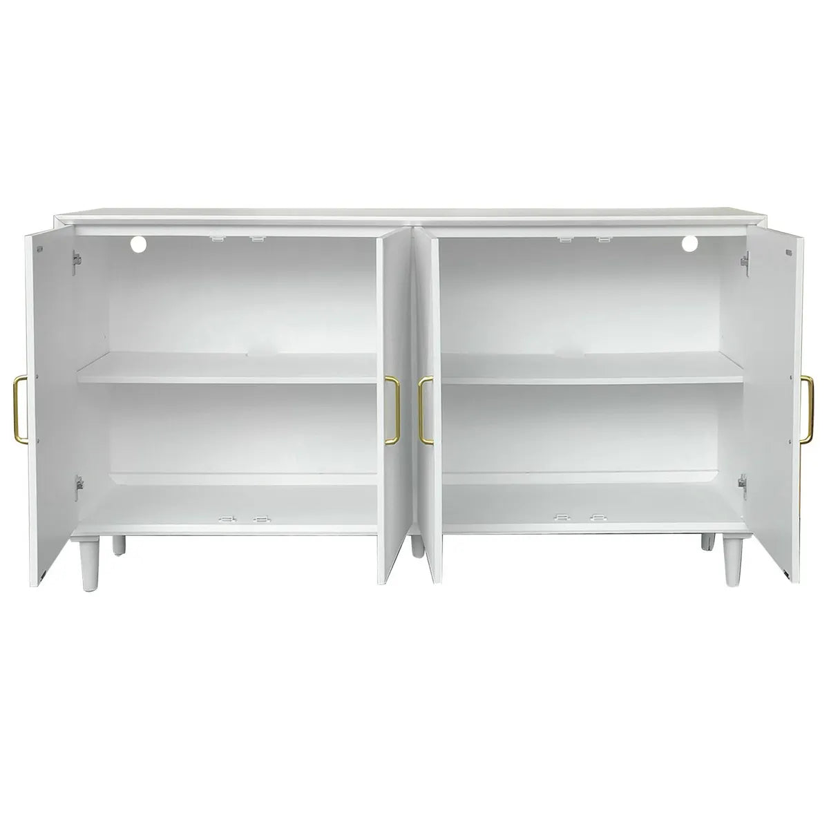 Crestview Collection Arvada White Acacia Finish Sideboard - Image 3
