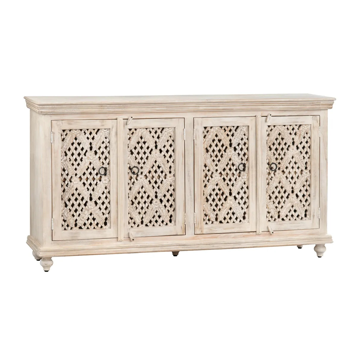 Crestview Collection Lattice Four- Door Sideboard - Image 2