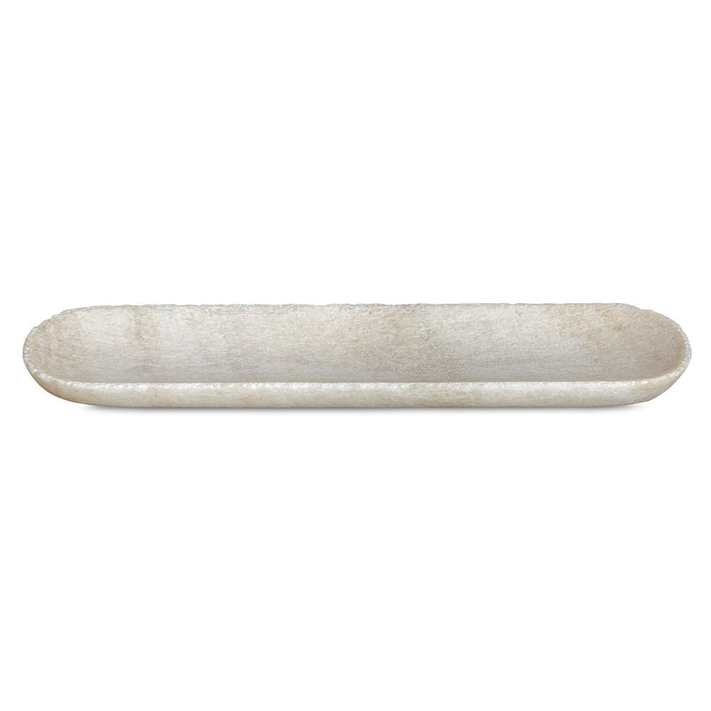 Uttermost Sculpted Rectangular Onyx Bowl with Rounded Ends - Image 1