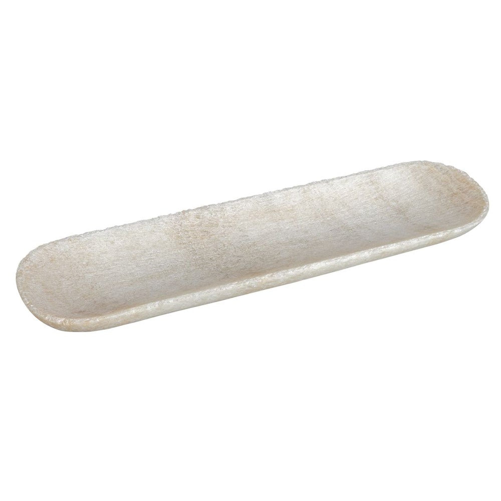 Uttermost Sculpted Rectangular Onyx Bowl with Rounded Ends - Image 3