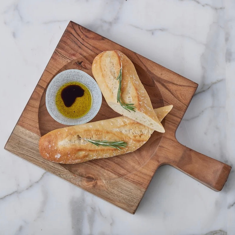 etúHOME French Cutting Board With Mezzaluna Set ~ IN-STORE PURCHASE ONLY - Image 3