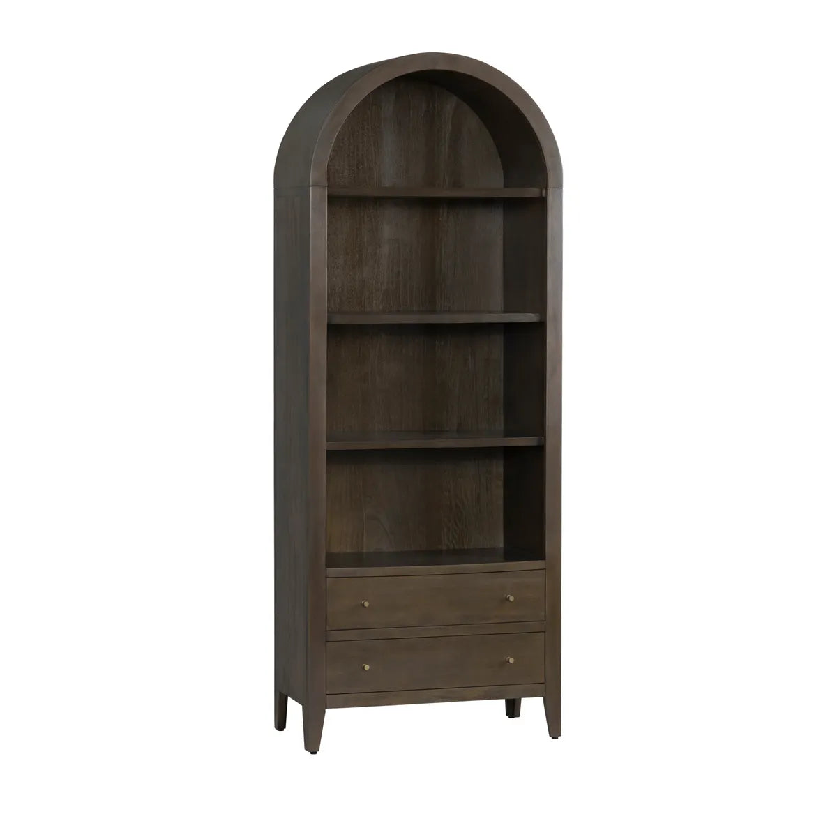 Crestview Collection Simon Stained Brown Etagere - Image 1