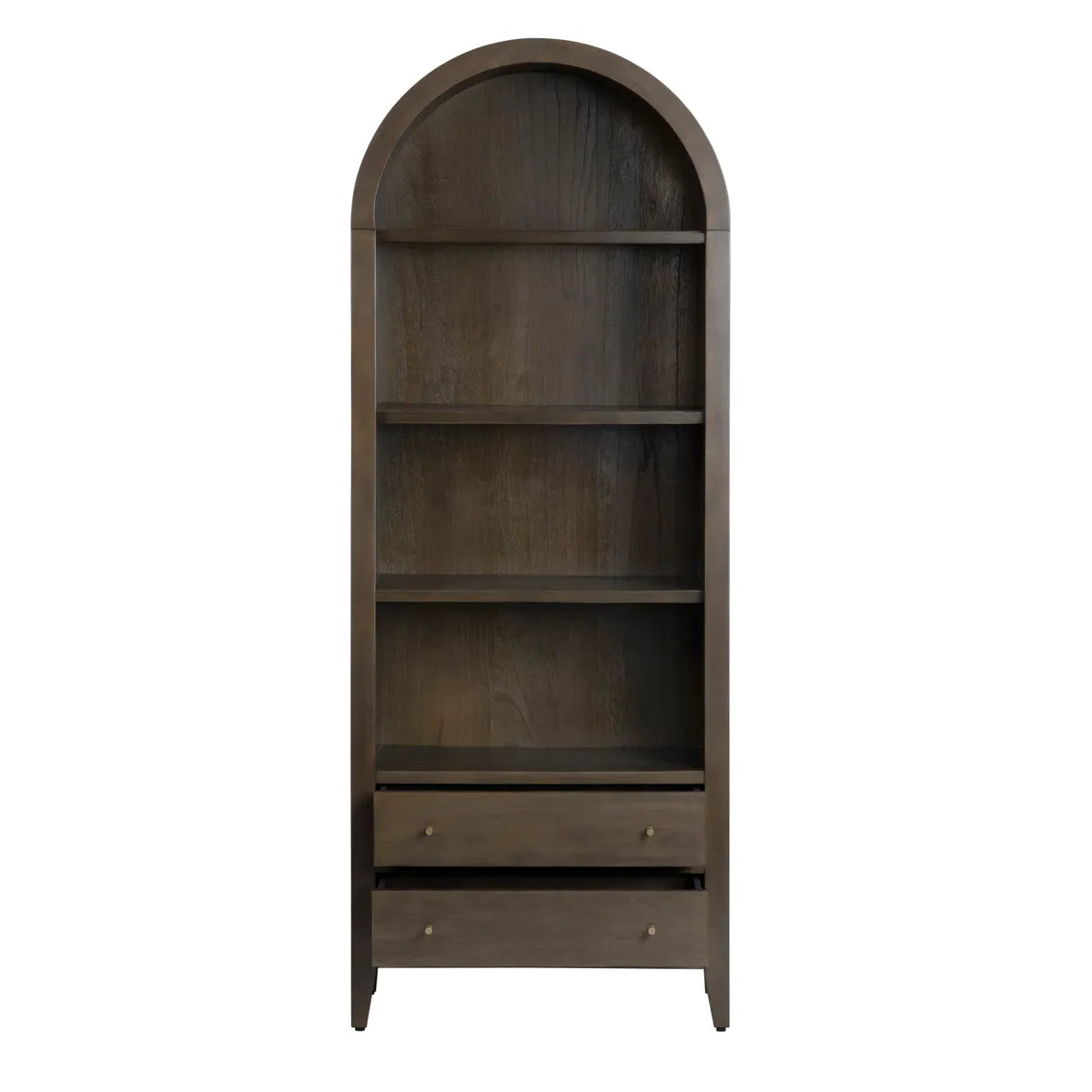 Crestview Collection Simon Stained Brown Etagere - Image 3