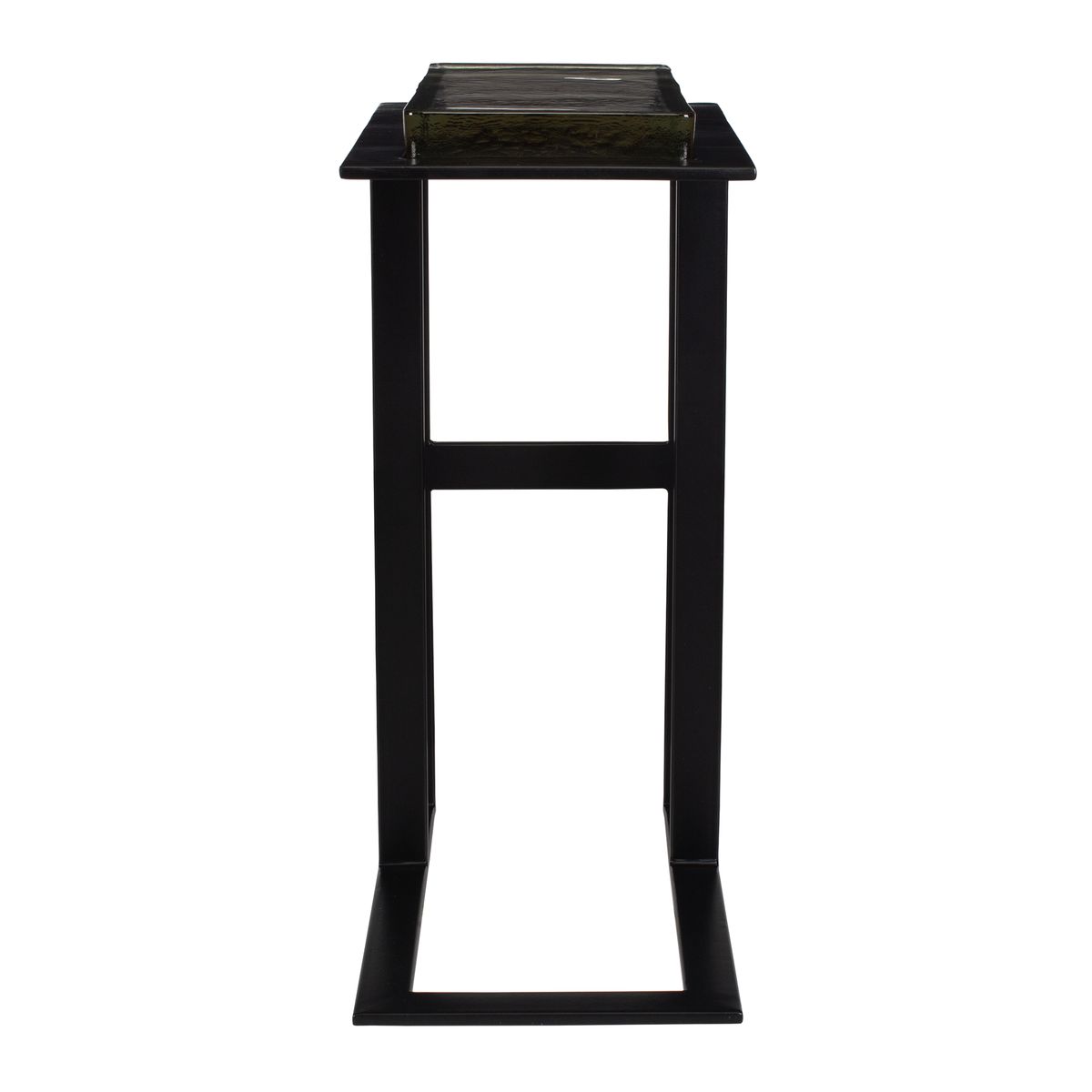 Uttermost Soma Sleek Black Iron Accent Table - Image 2
