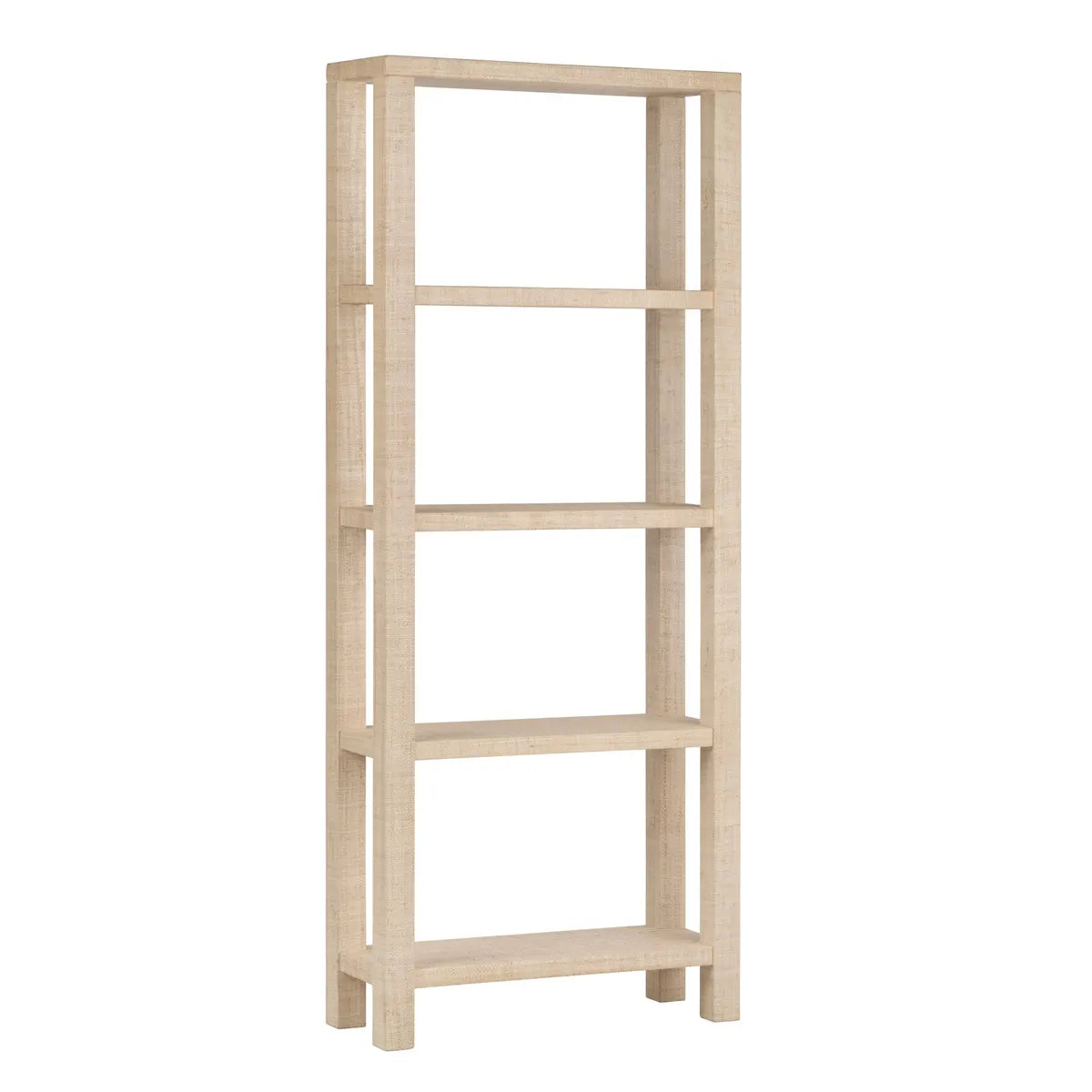 Crestview Collection Providence 4 Shelf Rafia Etagere - Image 2