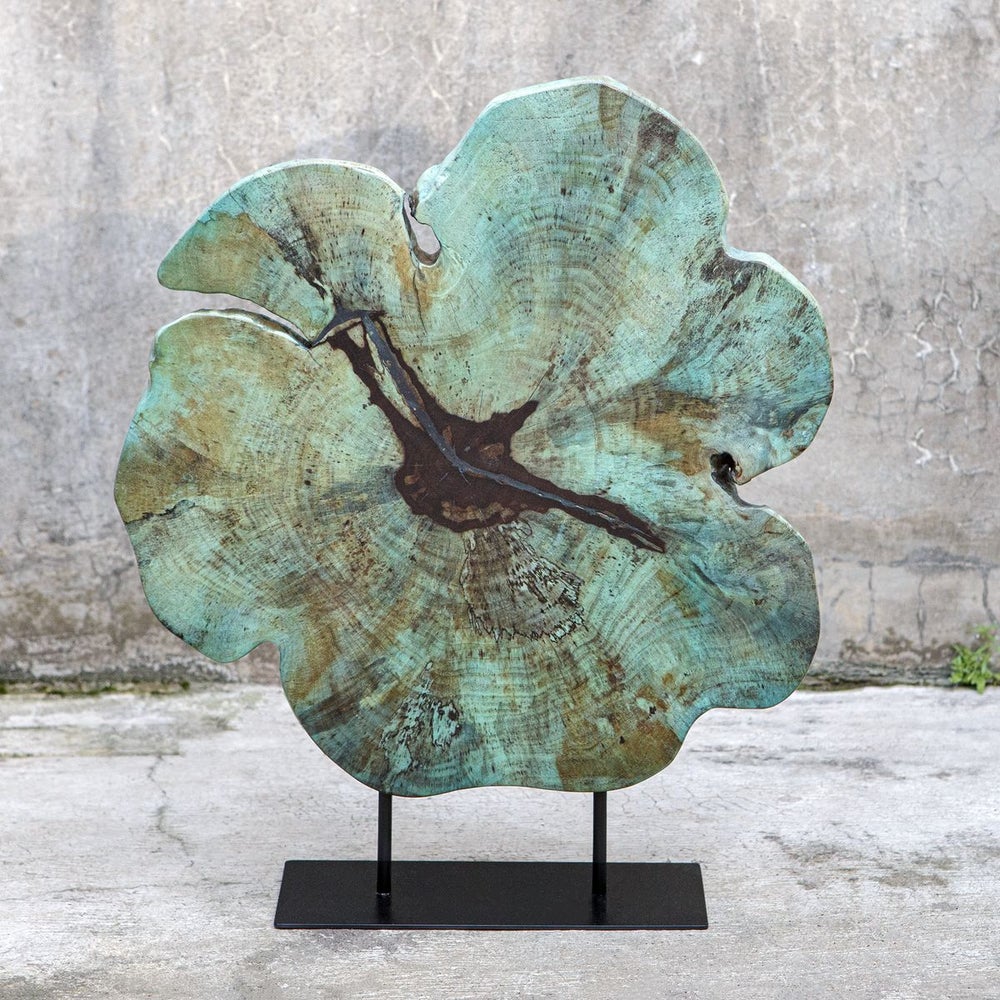 Uttermost Bahati Blue Tamarind Wood Sculpture - Image 2