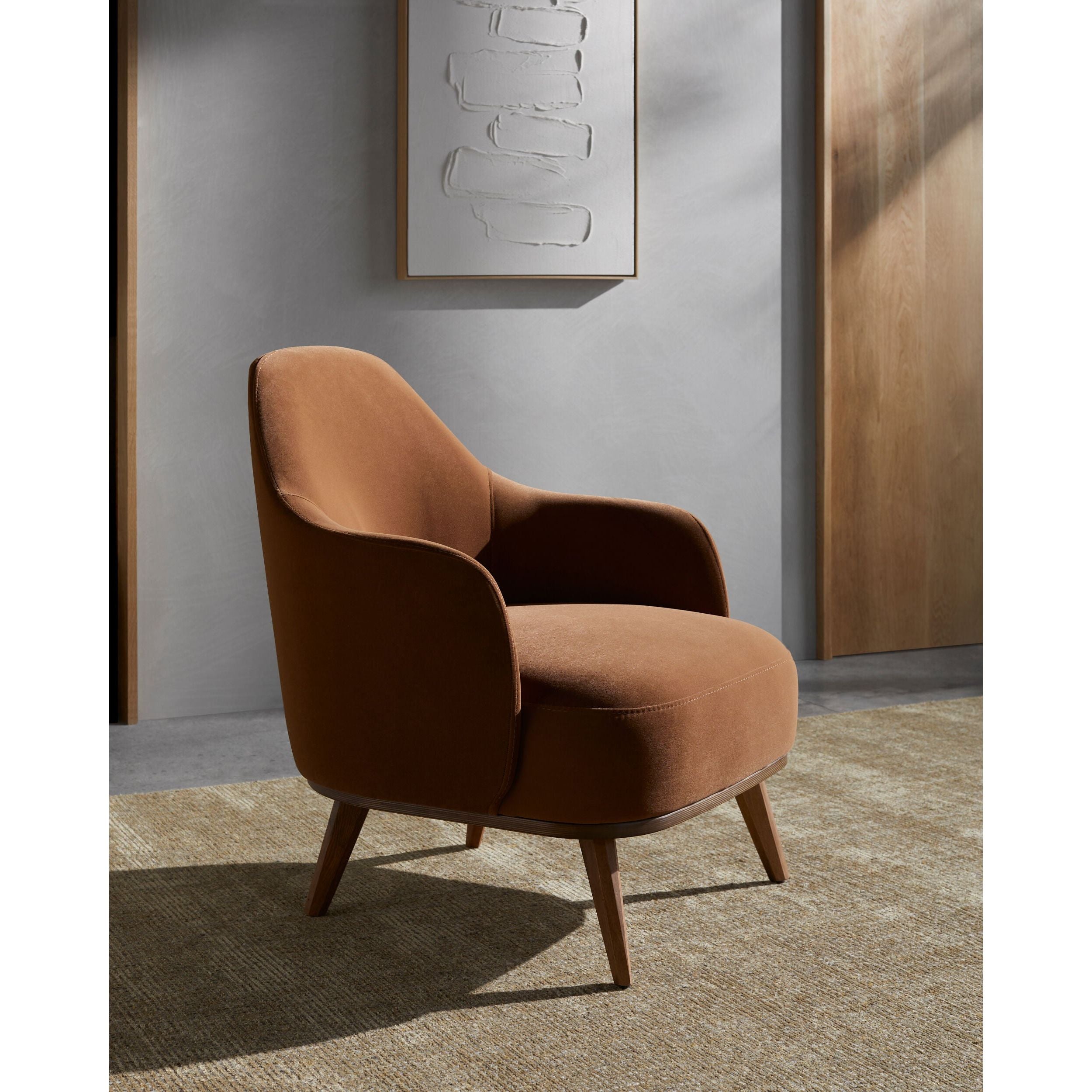 Surya Fantino Modern Accent Chair - Image 2