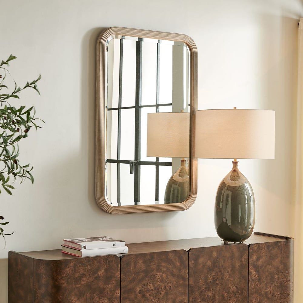 Uttermost Emari Solid Wood Framed Mirror - Image 2