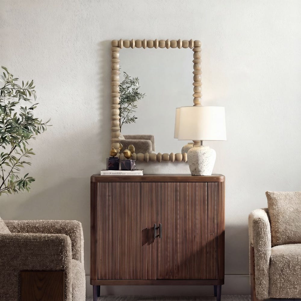 Uttermost Harriet Classic Bobbin Styled Frame Mirror