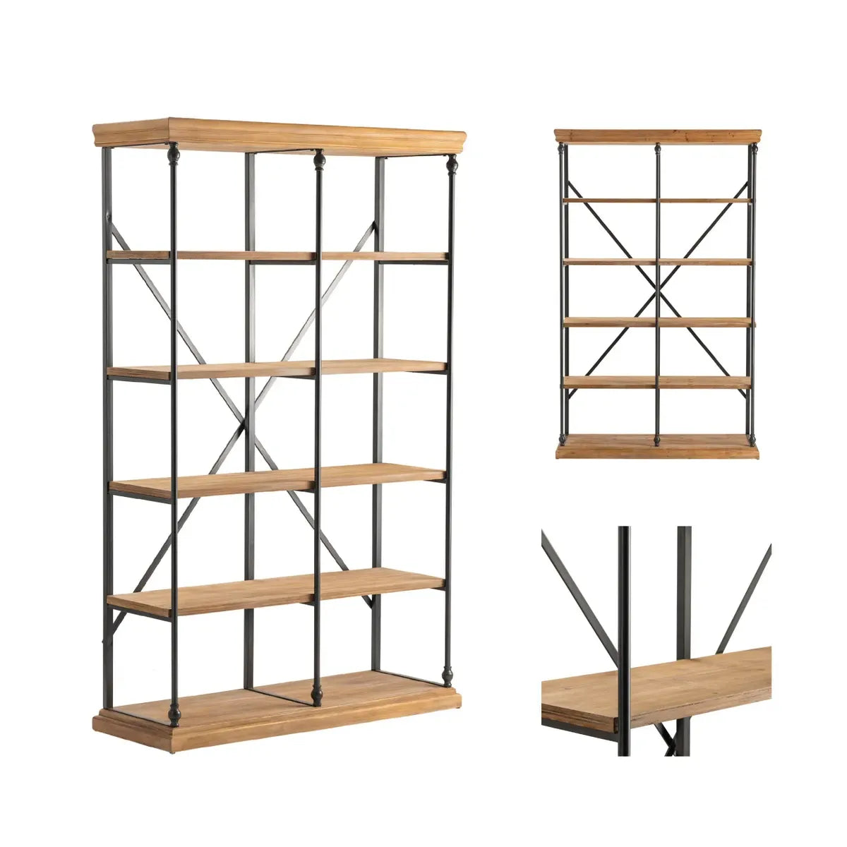 Crestview Collection La Salle Bookcase - Image 3