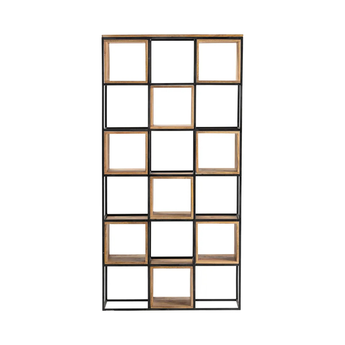 Crestview Collection Owen Light Brown Etagere - Image 3