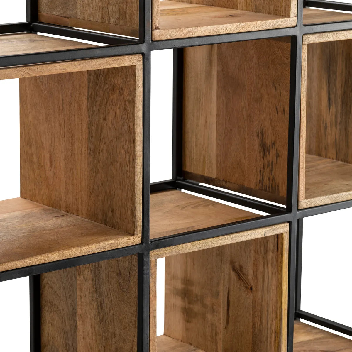 Crestview Collection Owen Light Brown Etagere - Image 2