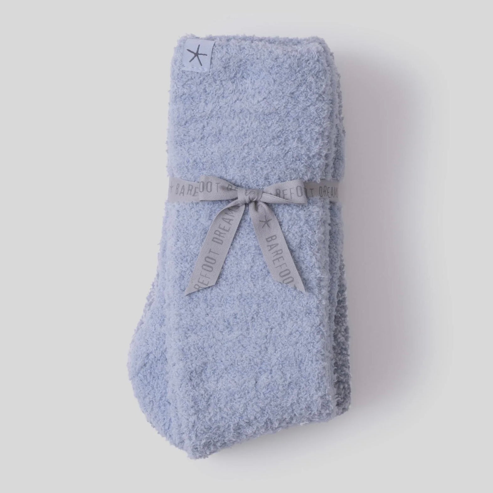 Barefoot Dreams CozyChic 2 Pair Sock Set ~ Snow Drop & Heathered - Image 2