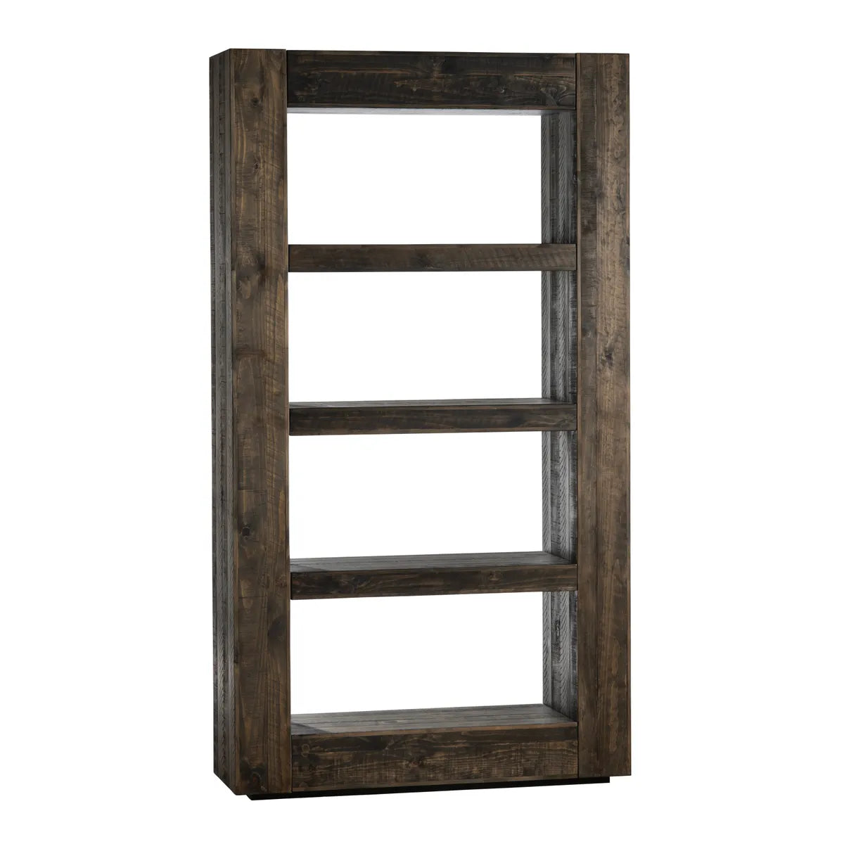 Crestview Collection Aspen Dark Wood Stained Etagere