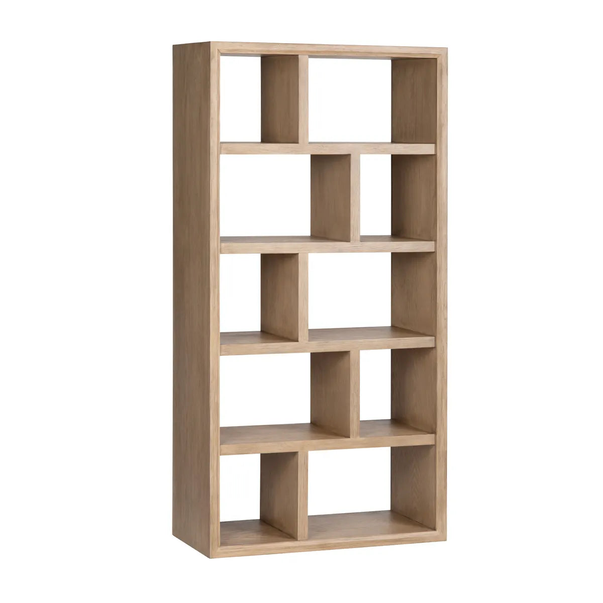 Crestview Collection Jasper Natural Wood Etagere - Image 1