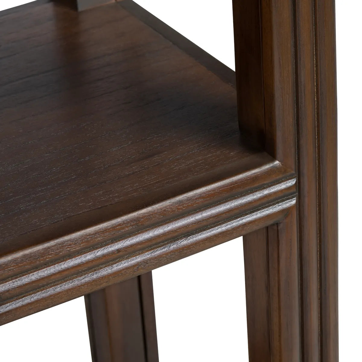Crestview Collection Vista Stained Brown Etagere - Image 3