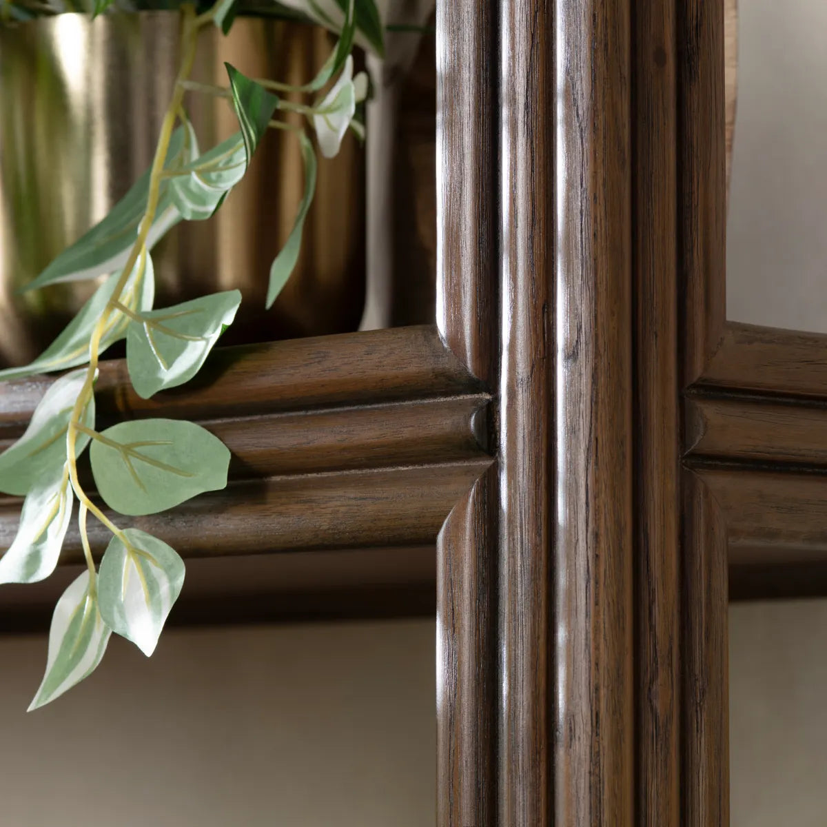 Crestview Collection Vista Stained Brown Etagere - Image 2