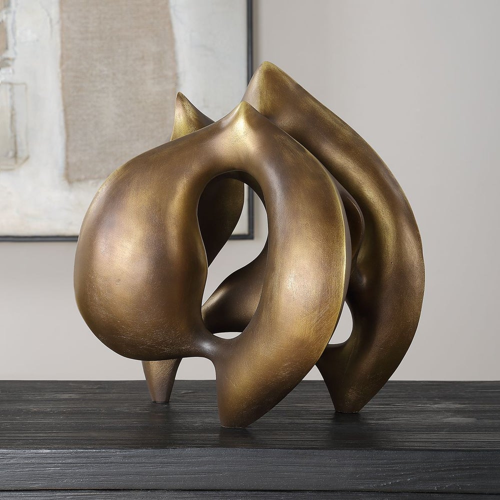 Uttermost Celestial Flow Abstract Bronze Sculpture - Image 2