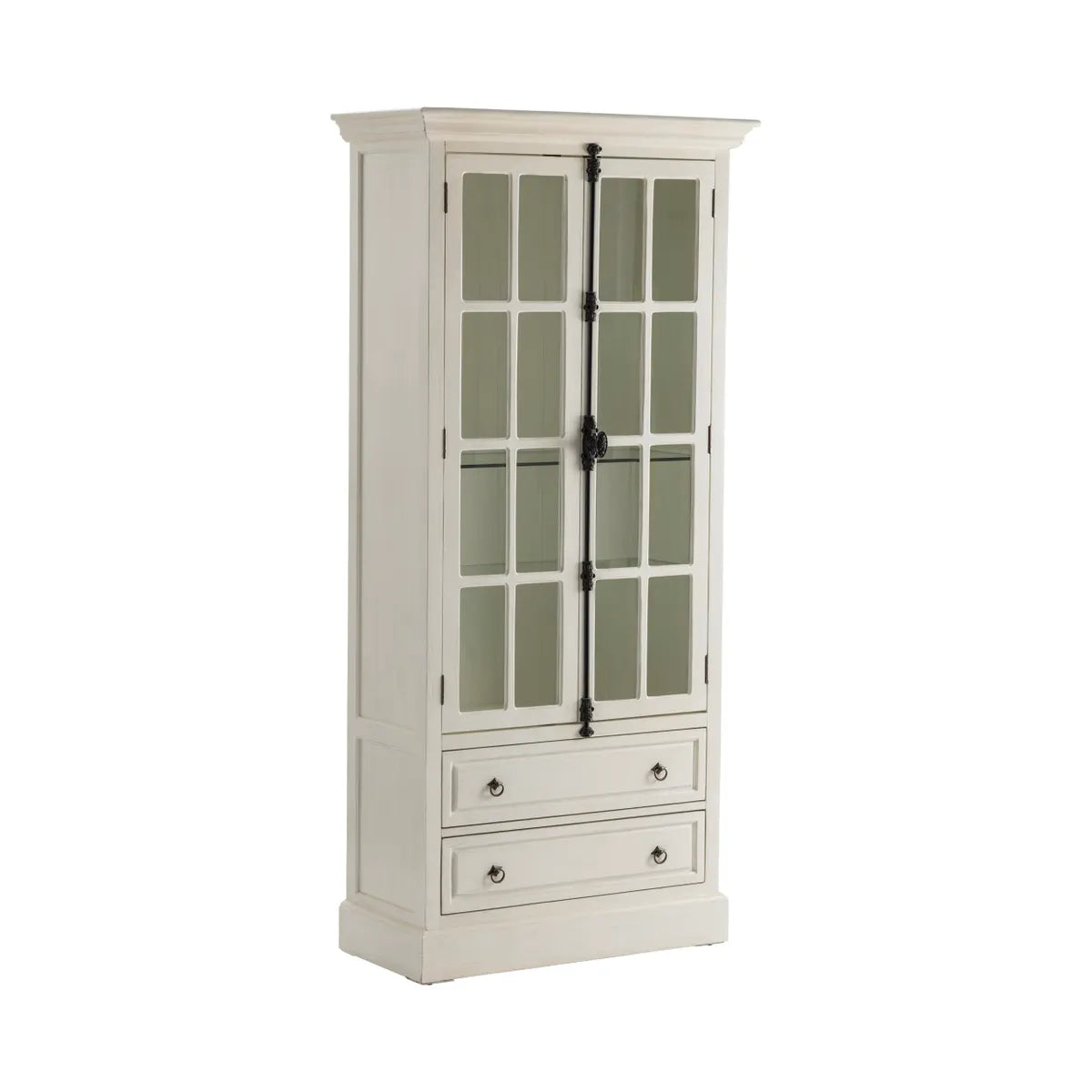 Crestview Collection Coventry Cario White Oak Cabinet