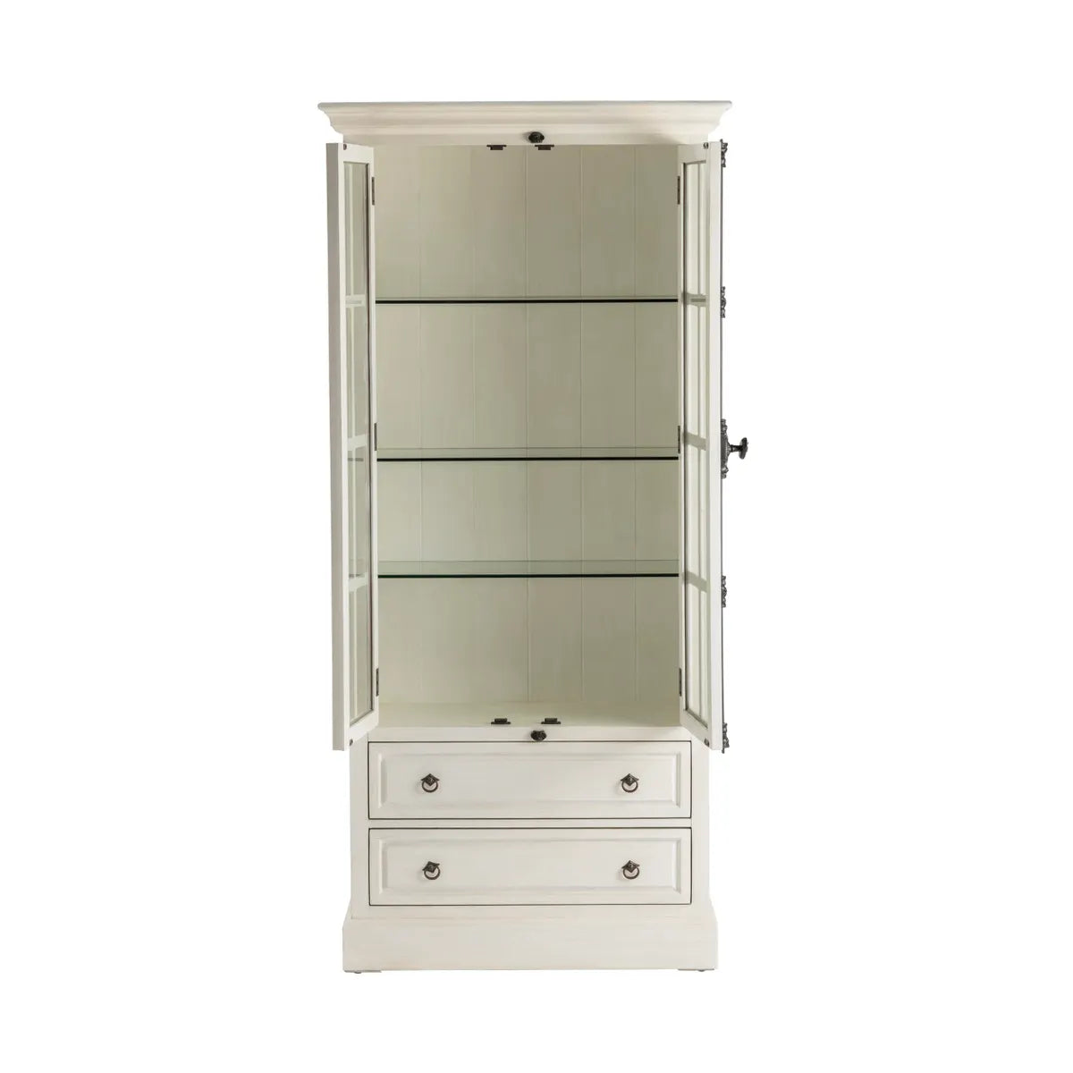 Crestview Collection Coventry Cario White Oak Cabinet - Image 3