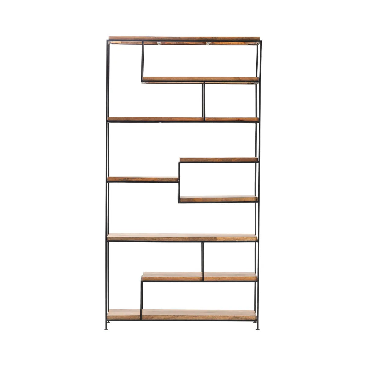 Crestview Collection Ellington Light Brown Wood Etagere - Image 2
