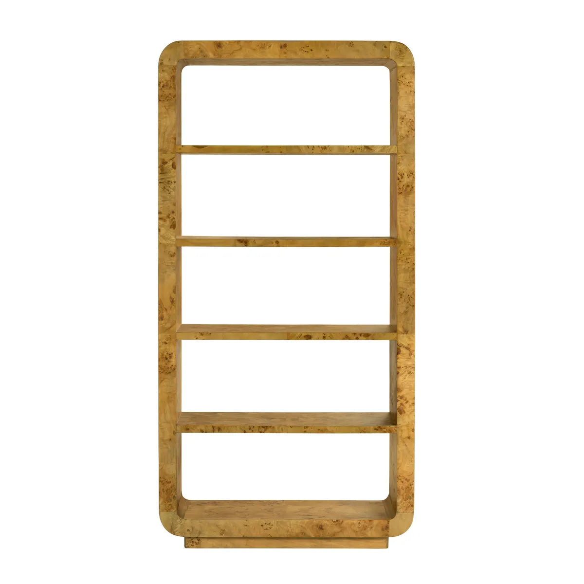 Crestview Collection Richmond Mappa Burl Wood Etagere - Image 1
