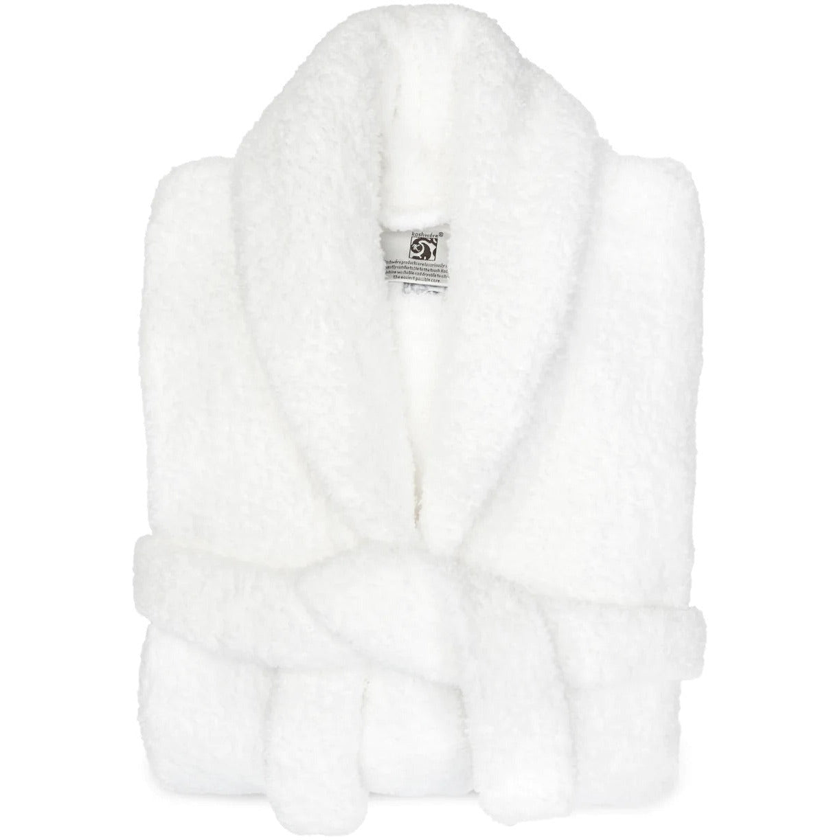 Kashwere Ultra Plush White Signature Shawl Collar Robe ~ Small / Medium - Image 2
