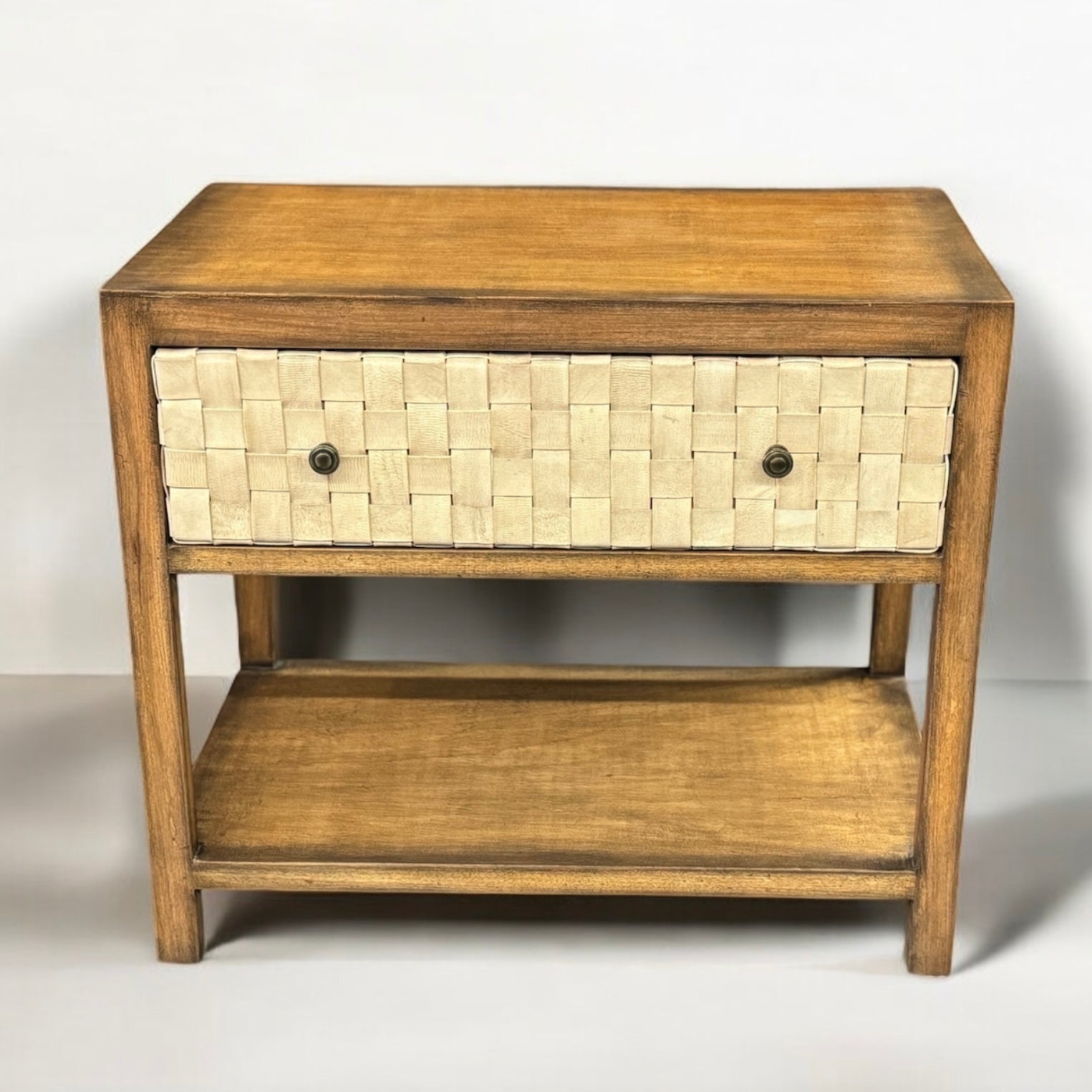 Casa Bonita Modern Rustic Paracas Nightstand - Image 1