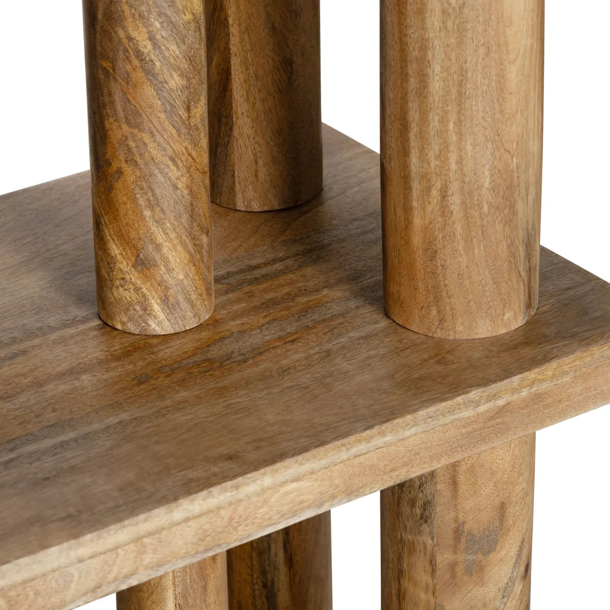 Crestview Collection Cairo Brown Etagere - Image 3